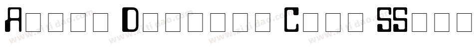 Argot Display Caps SSi字体转换